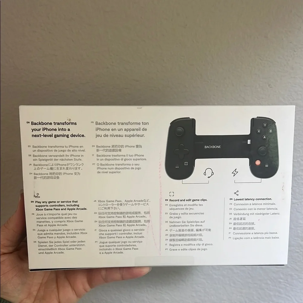 Apple Black Handheld Gaming Console